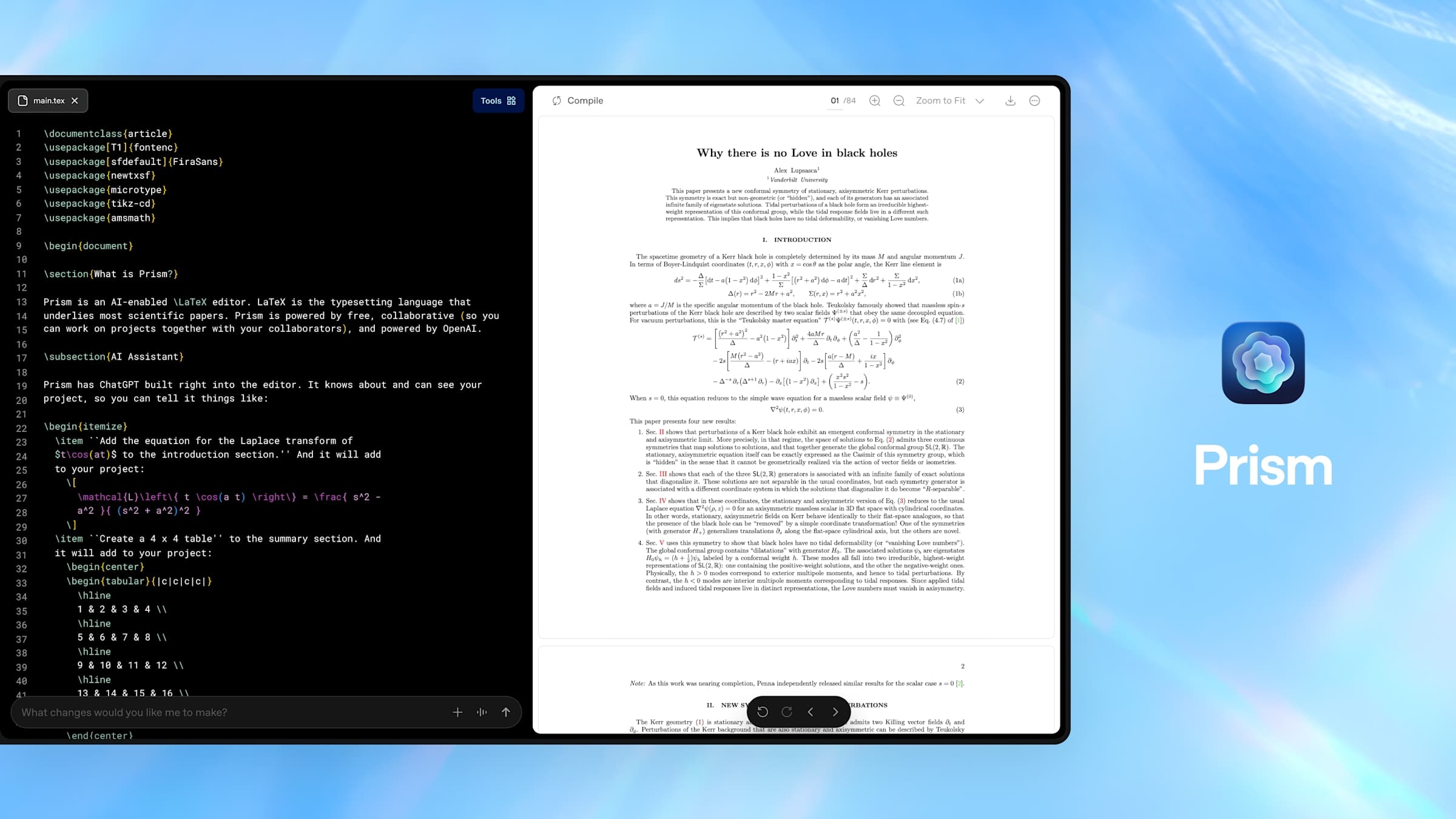 OpenAI Unveils Game-Changing Prism Tool