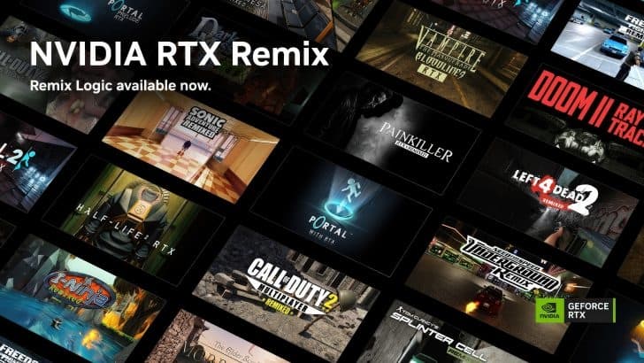 NVIDIA Unveils RTX Remix Logic