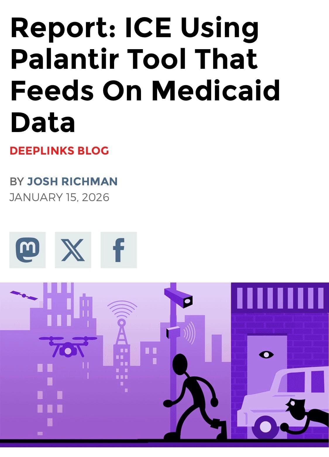 ICE Uses Palantir Tool