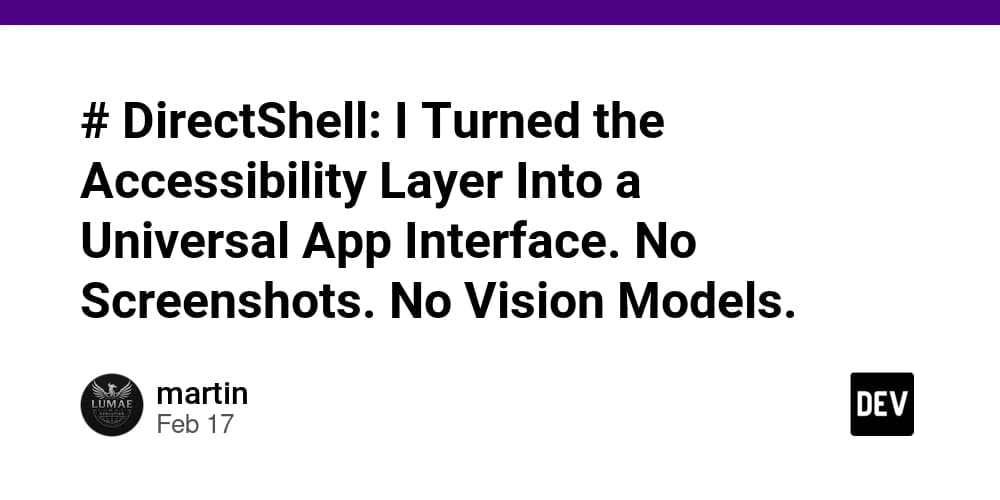 Revolutionizing AI with DirectShell Interface
