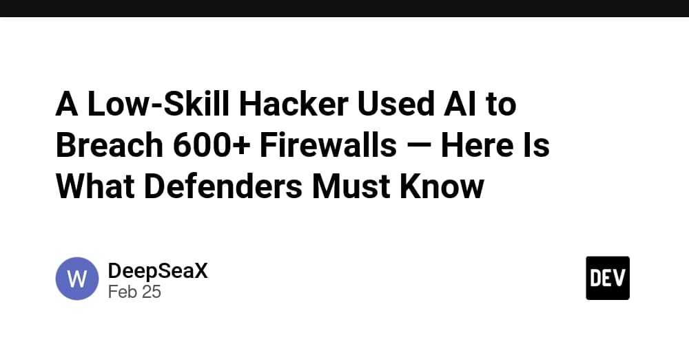 AI Powers Massive Firewall Breach