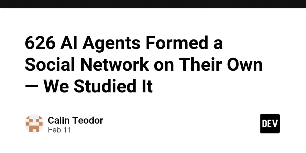 AI Agents Create Complex Social Network