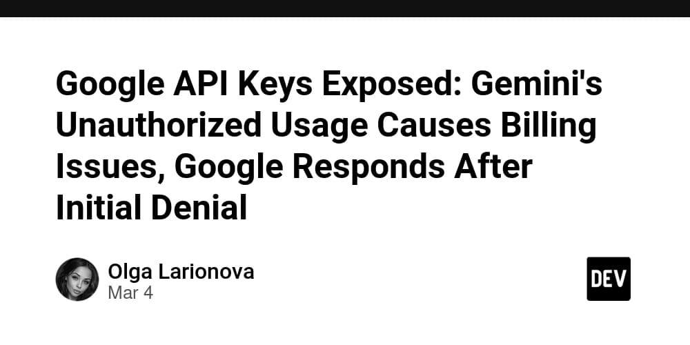 Google API Keys Exposed Online
